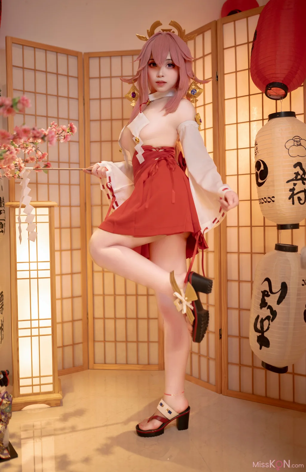 Coser@Bangni邦尼: 八重神子 (99 photos) – Page 3