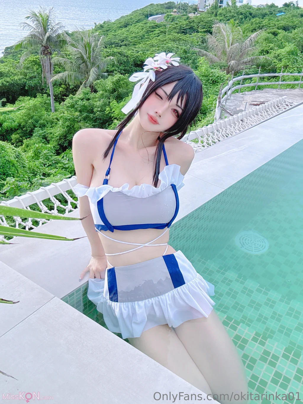 Coser@沖田凜花Rinka: Tifa (50 photos) – Page 2