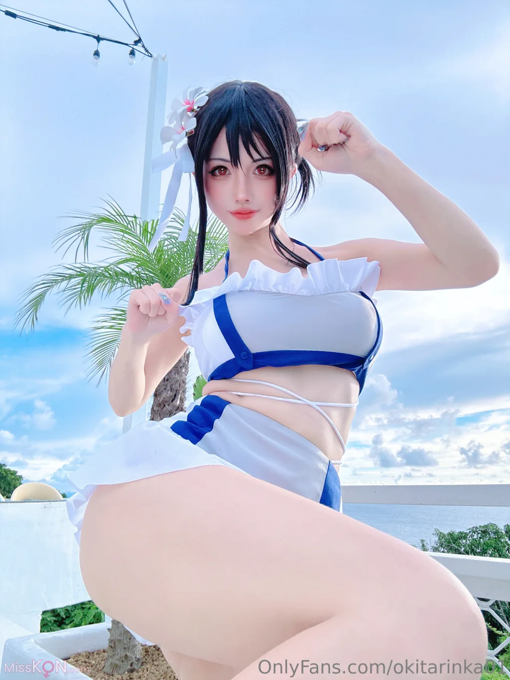 Coser@沖田凜花Rinka: Tifa (50 photos) – Page 2