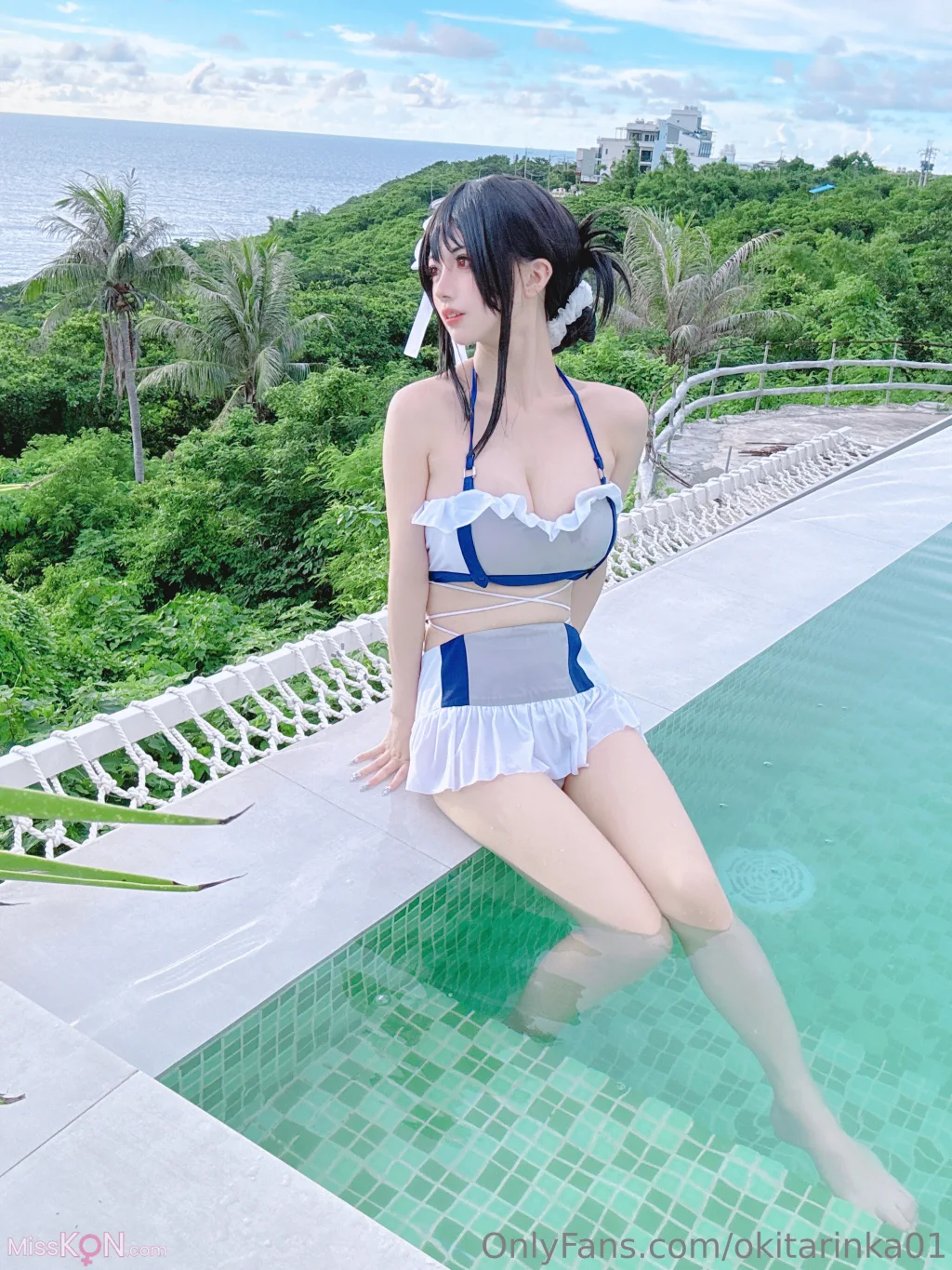 Coser@沖田凜花Rinka: Tifa (50 photos) – Page 2