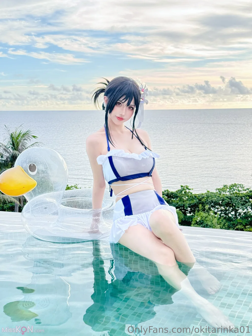 Coser@沖田凜花Rinka: Tifa (50 photos) – Page 3