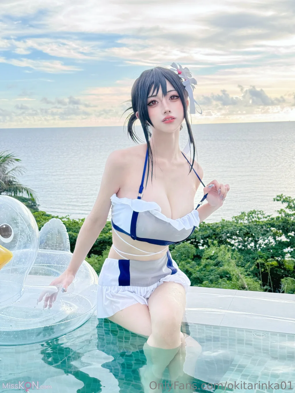 Coser@沖田凜花Rinka: Tifa (50 photos) – Page 3