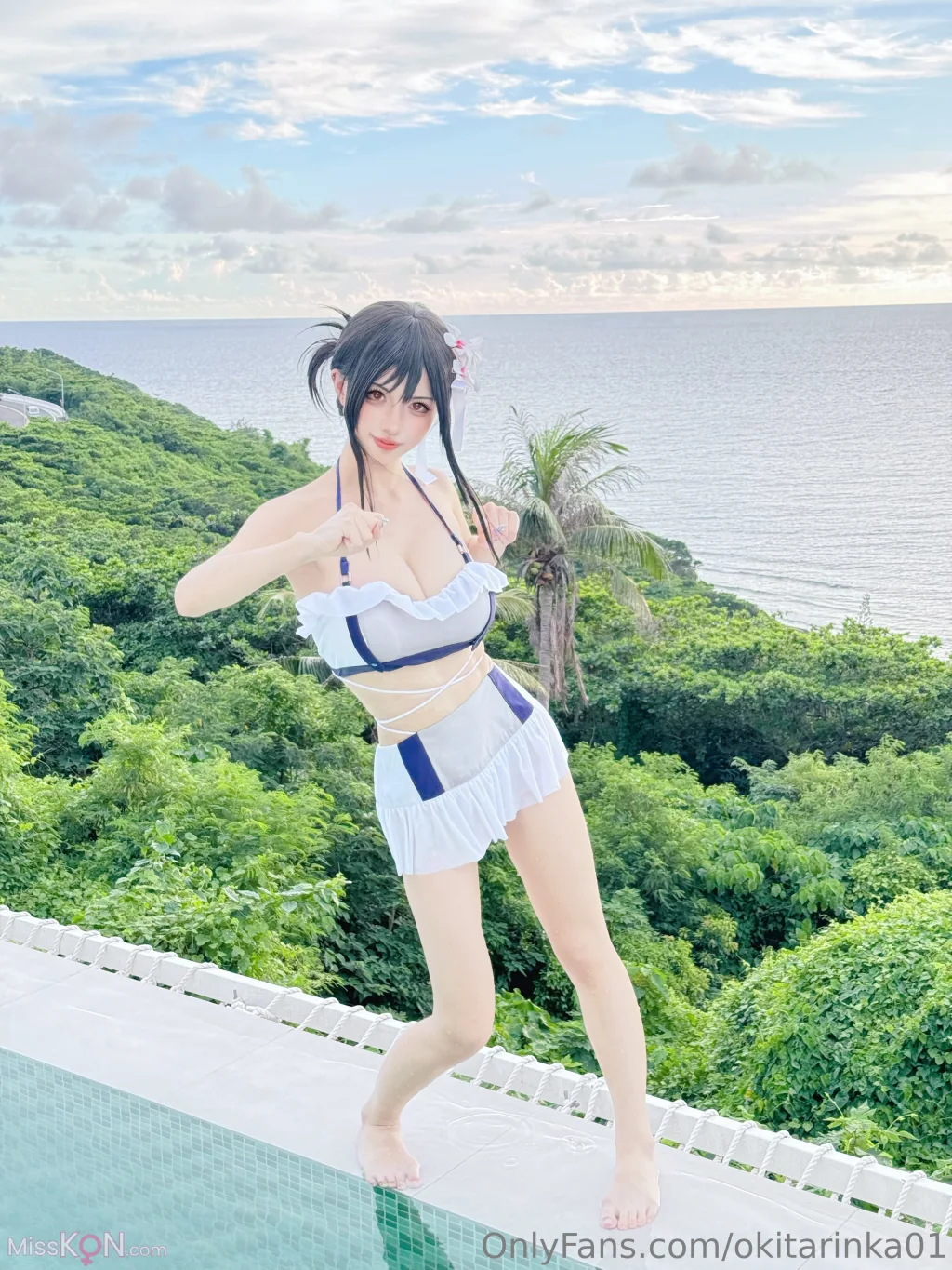 Coser@沖田凜花Rinka: Tifa (50 photos) – Page 3