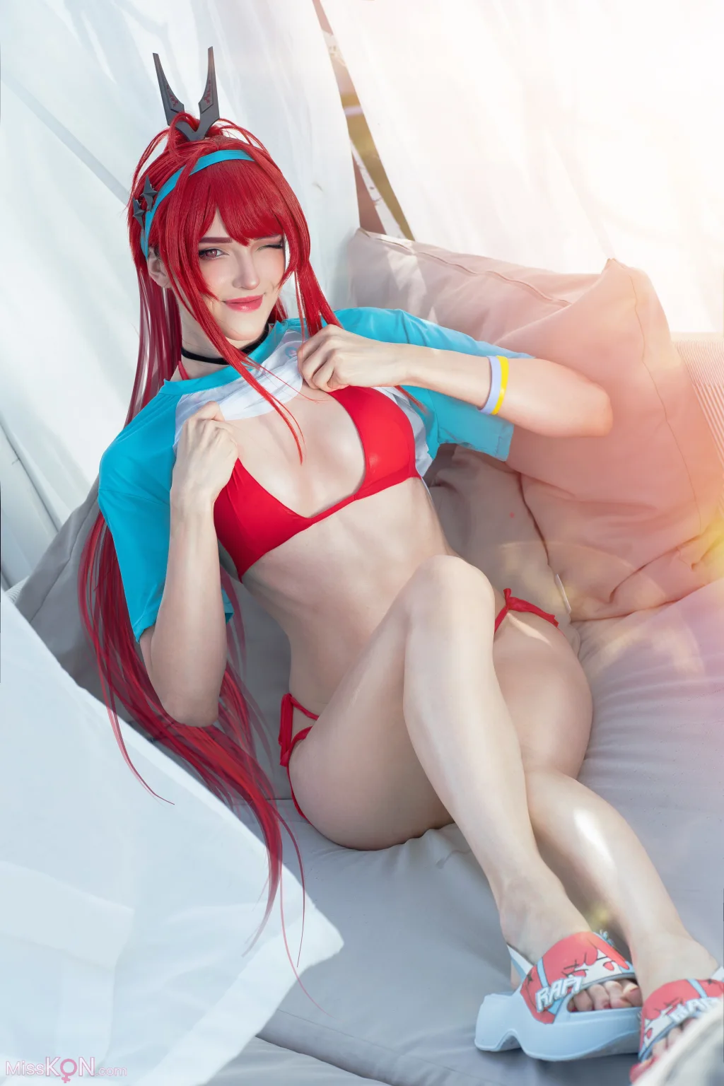 Coser@Candy_Ball: Rapi Red Flavor (21 photos + 7 videos)