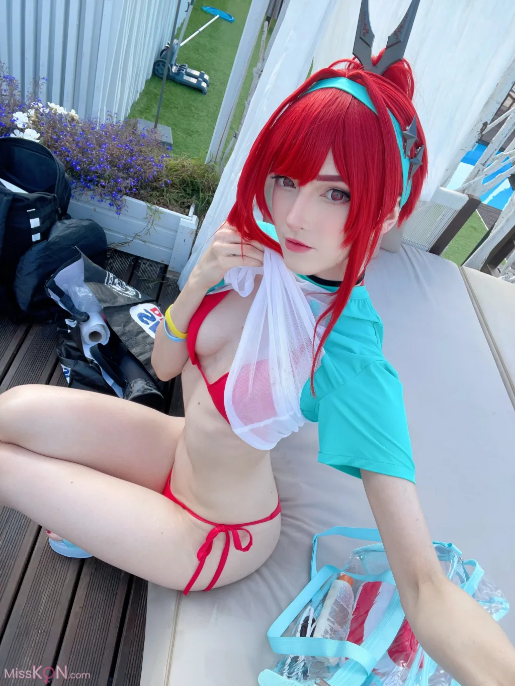Coser@Candy_Ball: Rapi Red Flavor (21 photos + 7 videos)
