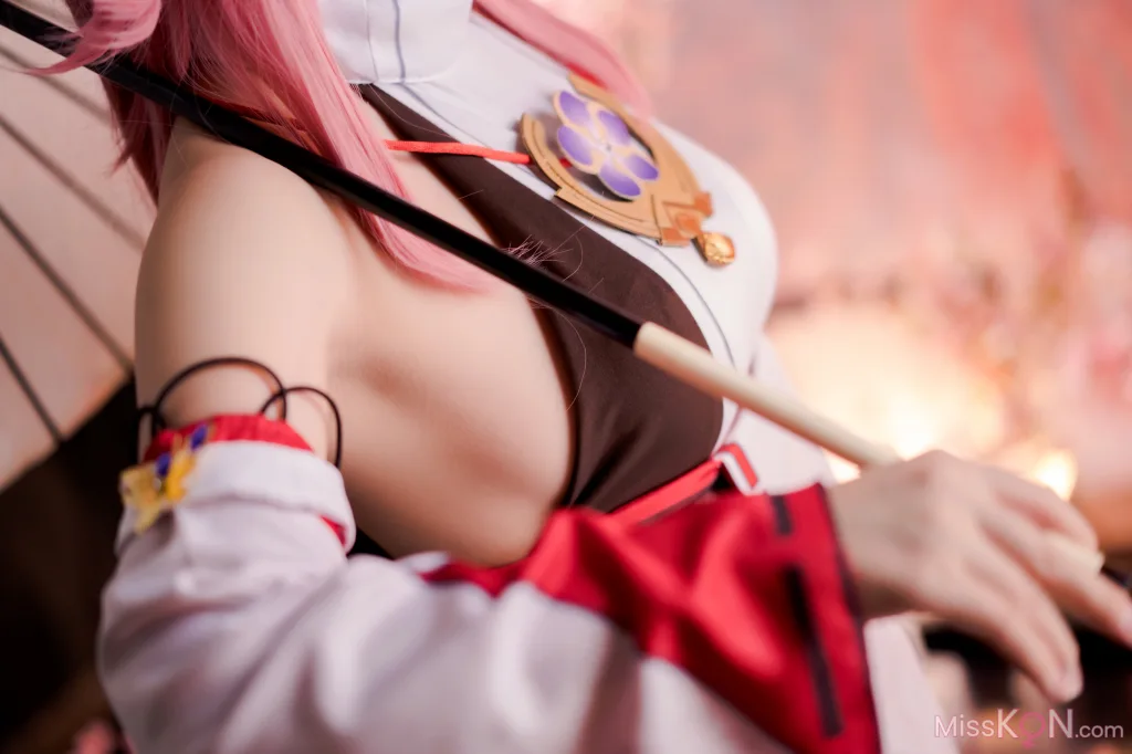 Coser@Rizuna: Yae Zakura (Houkai Impact 3) (181 photos)