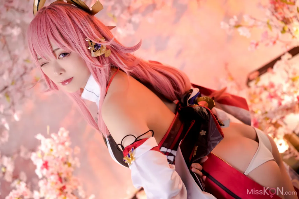 Coser@Rizuna: Yae Zakura (Houkai Impact 3) (181 photos)