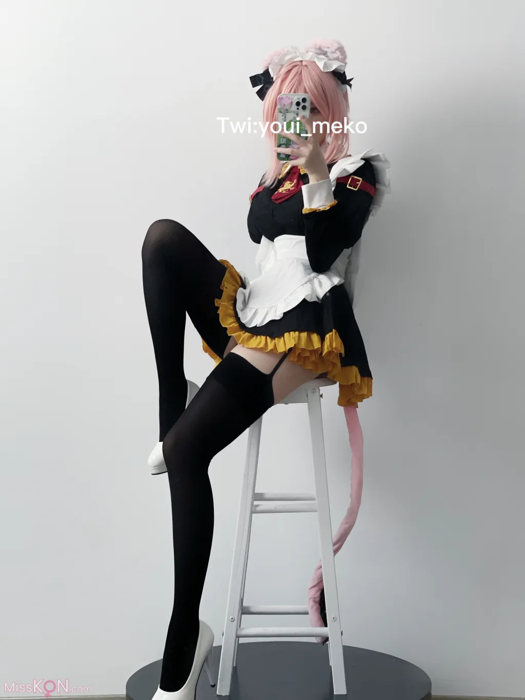 Coser@幼愛Youmeko: 阿斯托尔福女仆 (56 photos)