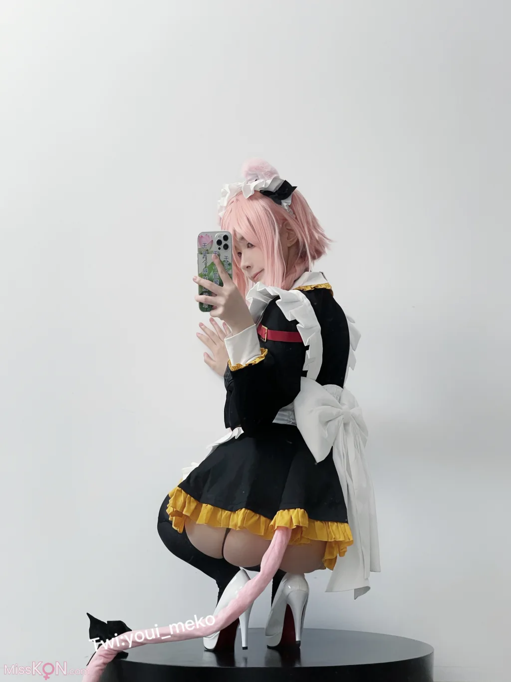 Coser@幼愛Youmeko: 阿斯托尔福女仆 (56 photos)