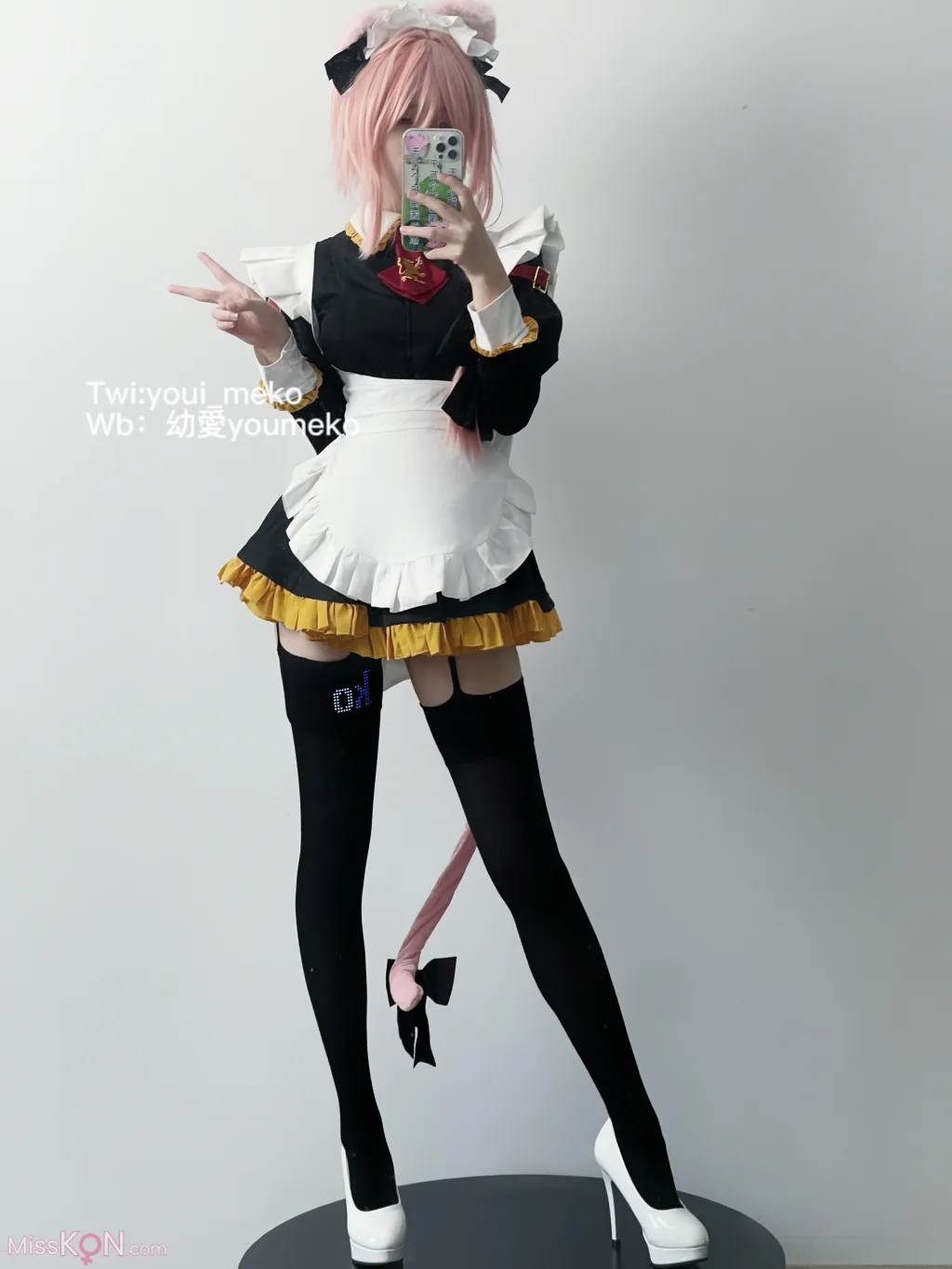 Coser@幼愛Youmeko: 阿斯托尔福女仆 (56 photos)