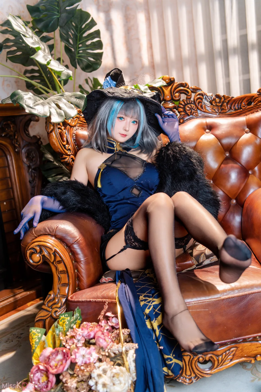 Coser@喜欢爱理吗: 柴郡旗袍 (36 photos)