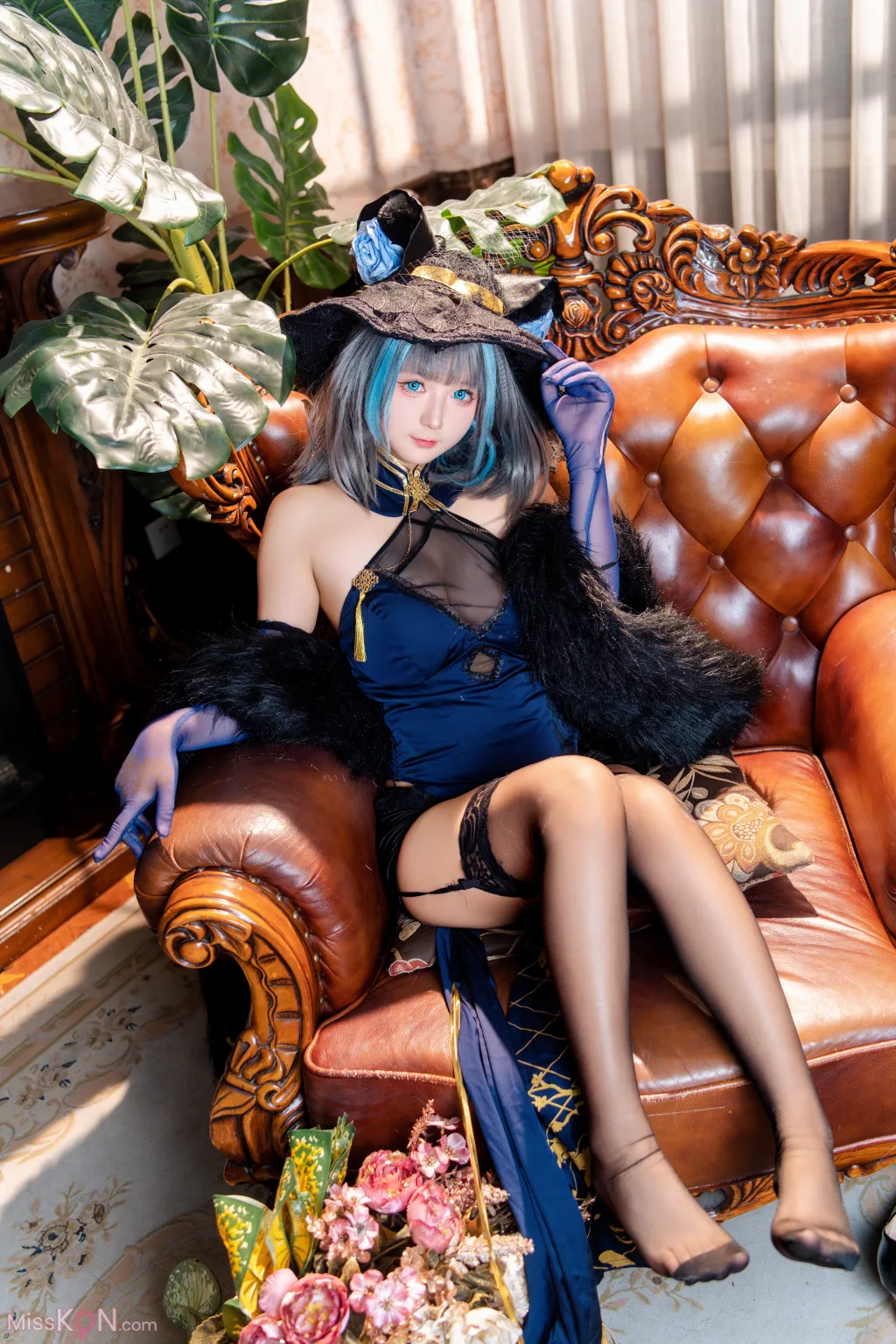 Coser@喜欢爱理吗: 柴郡旗袍 (36 photos)