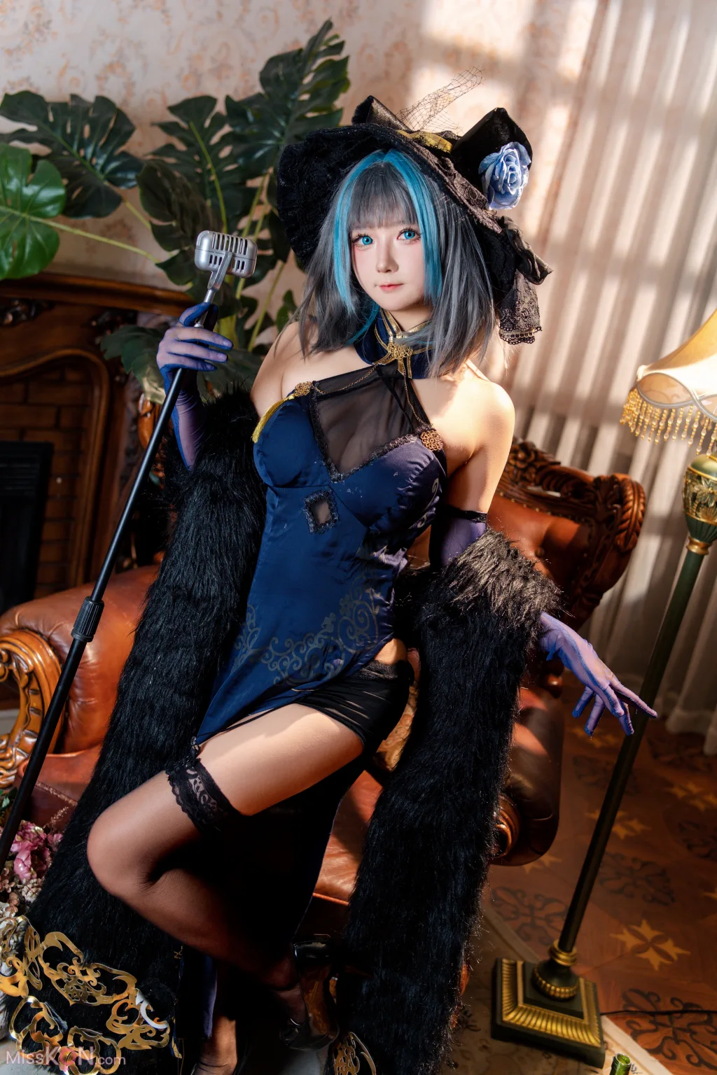 Coser@喜欢爱理吗: 柴郡旗袍 (36 photos)