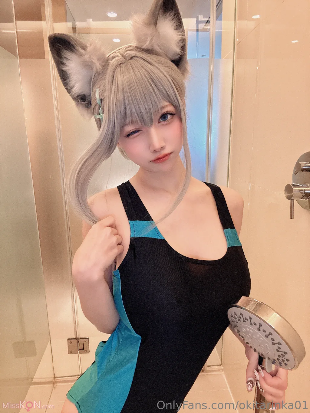 Coser@沖田凜花Rinka: Blue Archive (50 photos)