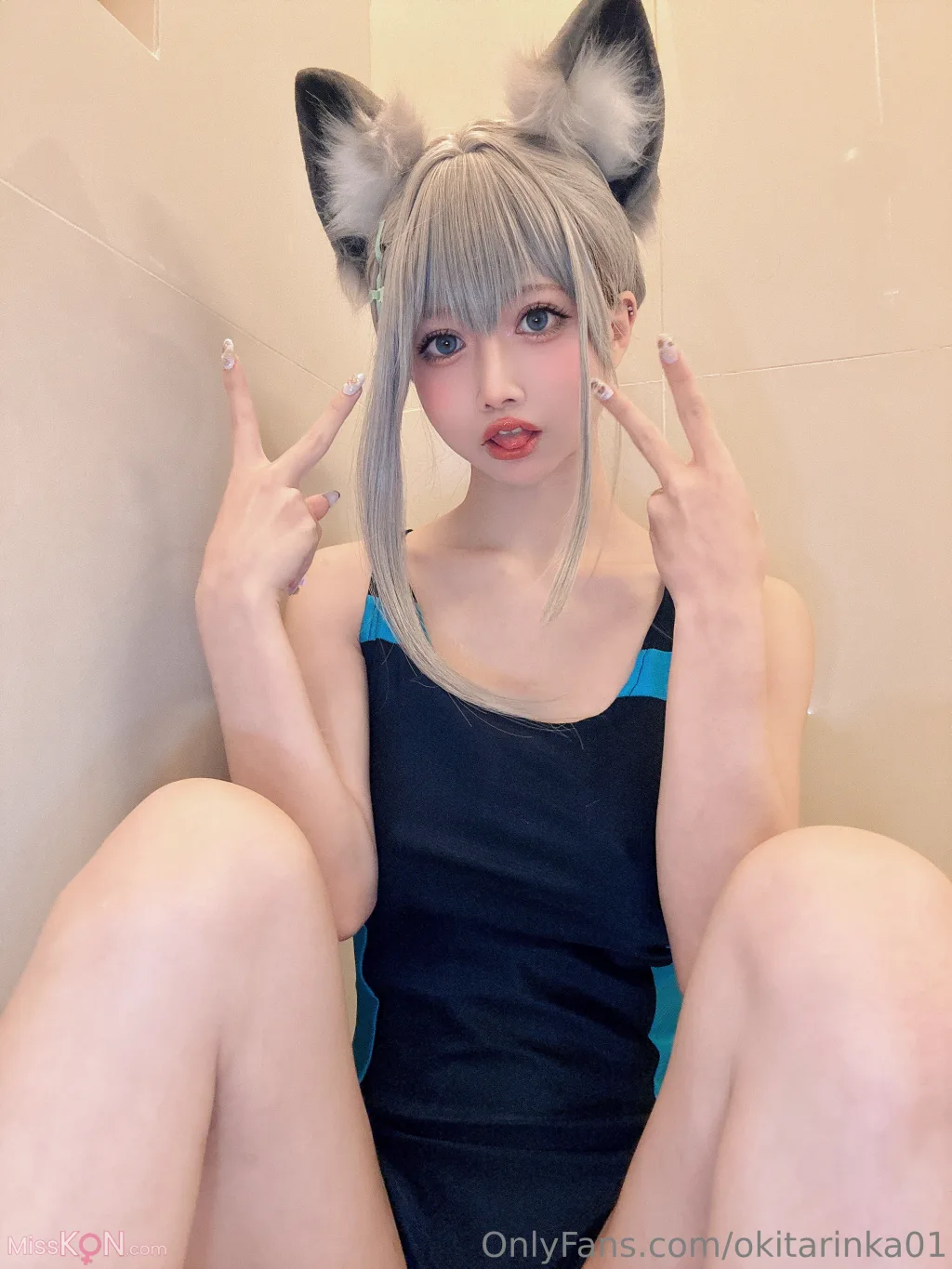 Coser@沖田凜花Rinka: Blue Archive (50 photos) – Page 3