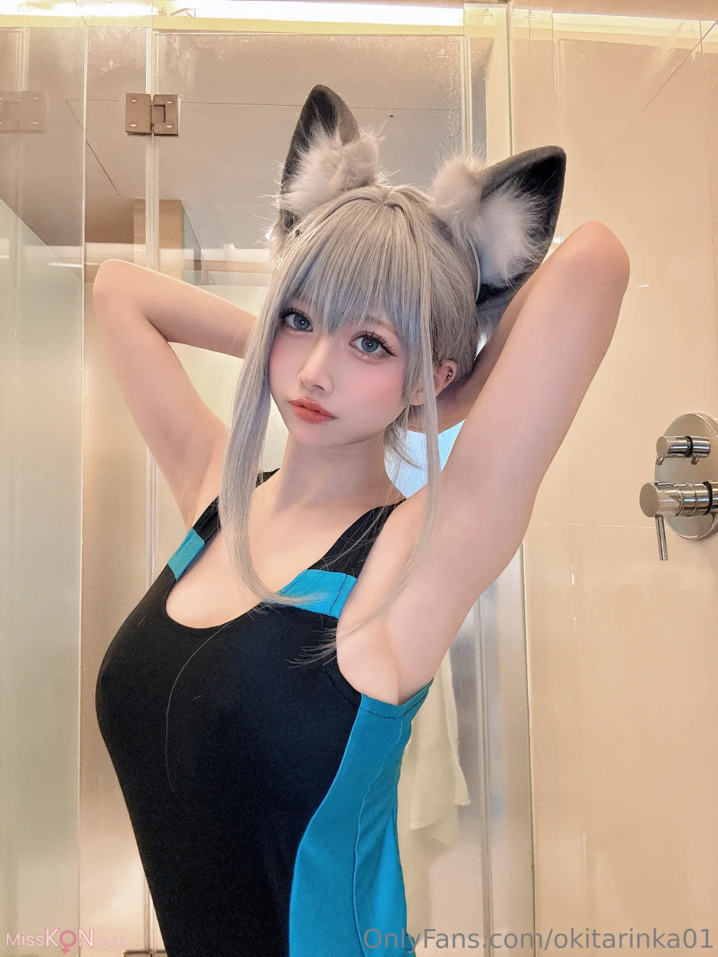 Coser@沖田凜花Rinka: Blue Archive (50 photos) – Page 3