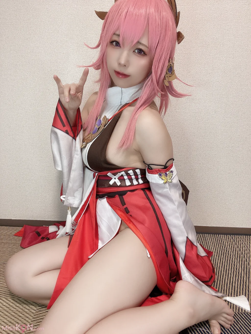 Coser@Rizuna: 八重神子 (90 photos)