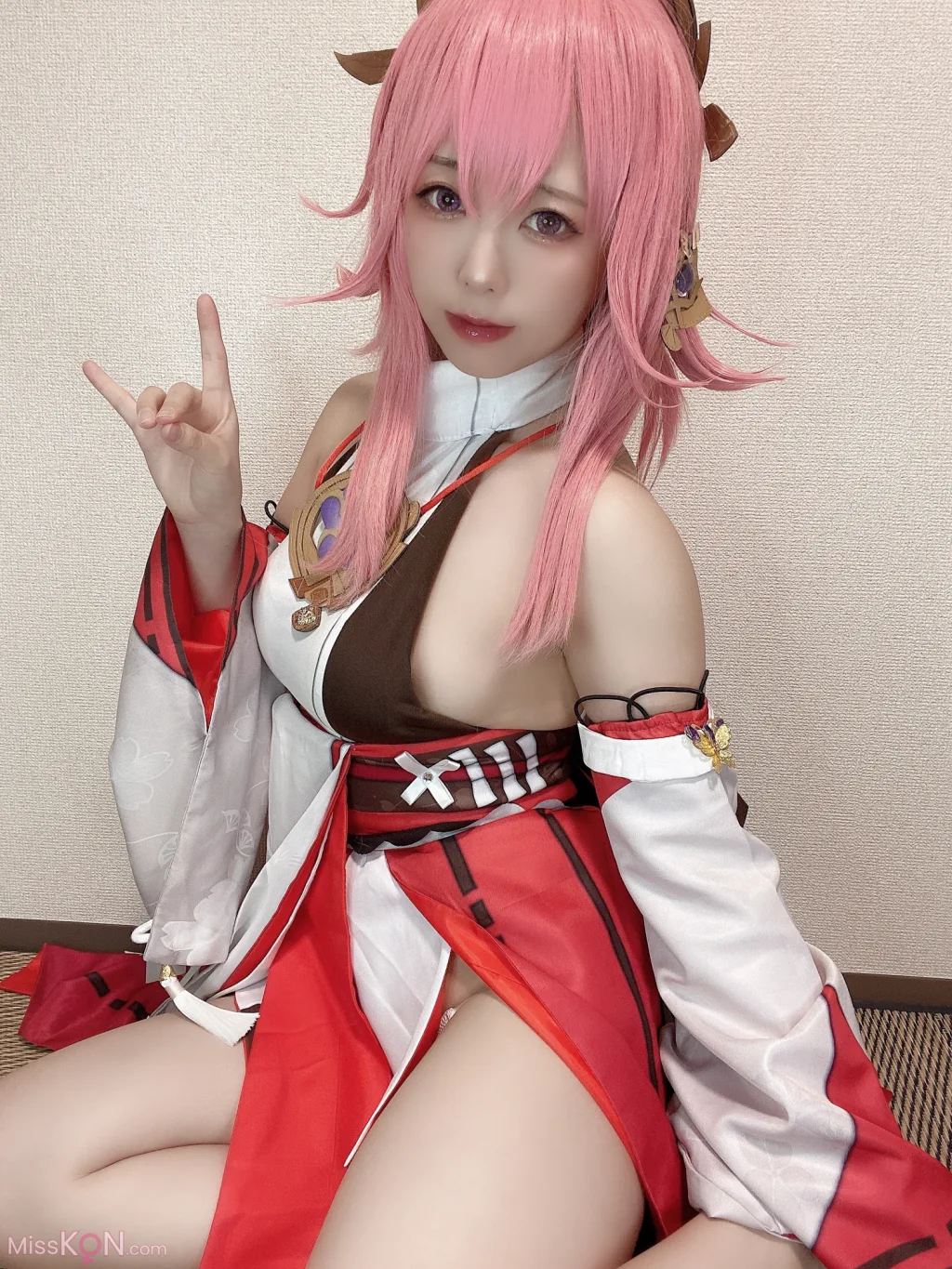 Coser@Rizuna: 八重神子 (90 photos)