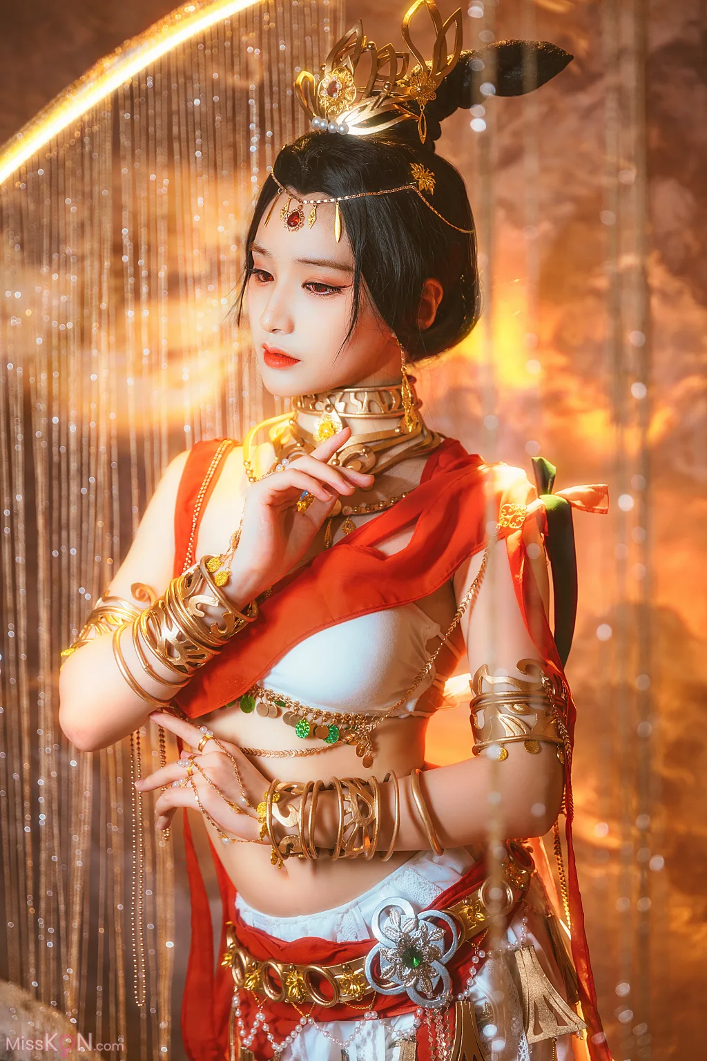 Coser@幼愛Youmeko: 飞天舞姬 (11 photos)