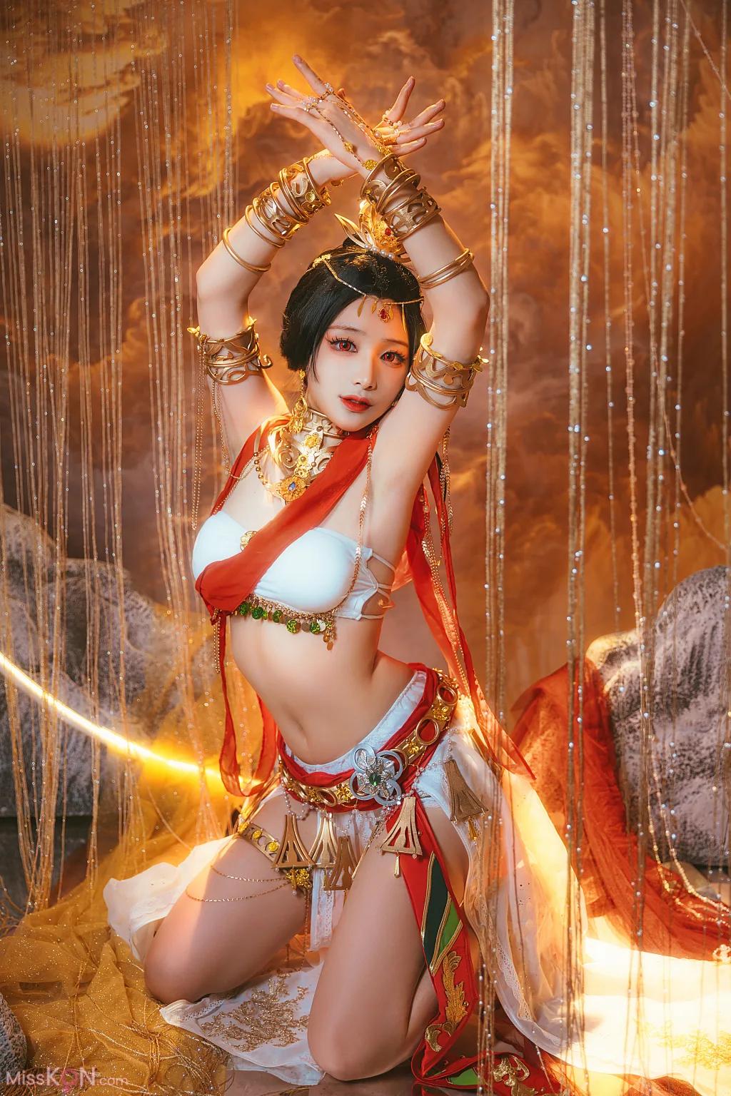 Coser@幼愛Youmeko: 飞天舞姬 (11 photos)