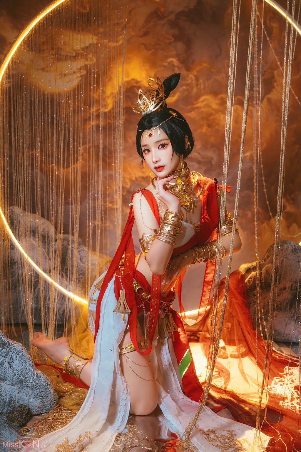 Coser@幼愛Youmeko: 飞天舞姬 (11 photos)