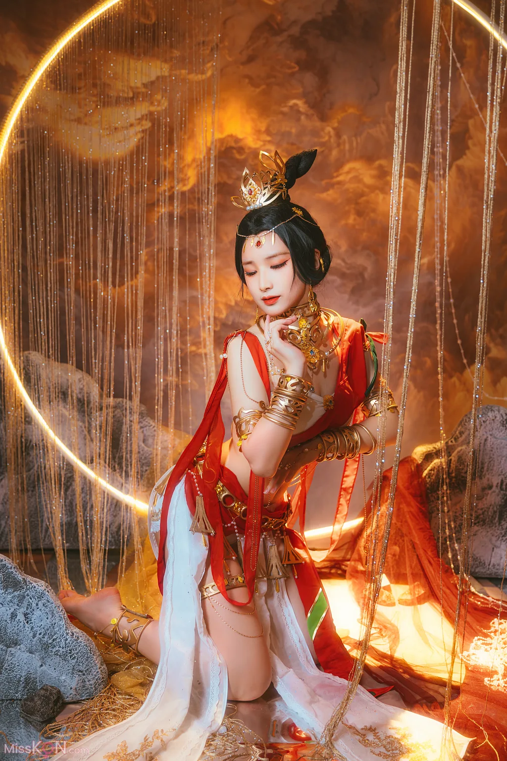 Coser@幼愛Youmeko: 飞天舞姬 (11 photos)