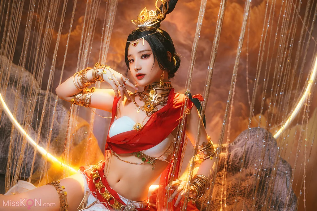 Coser@幼愛Youmeko: 飞天舞姬 (11 photos)