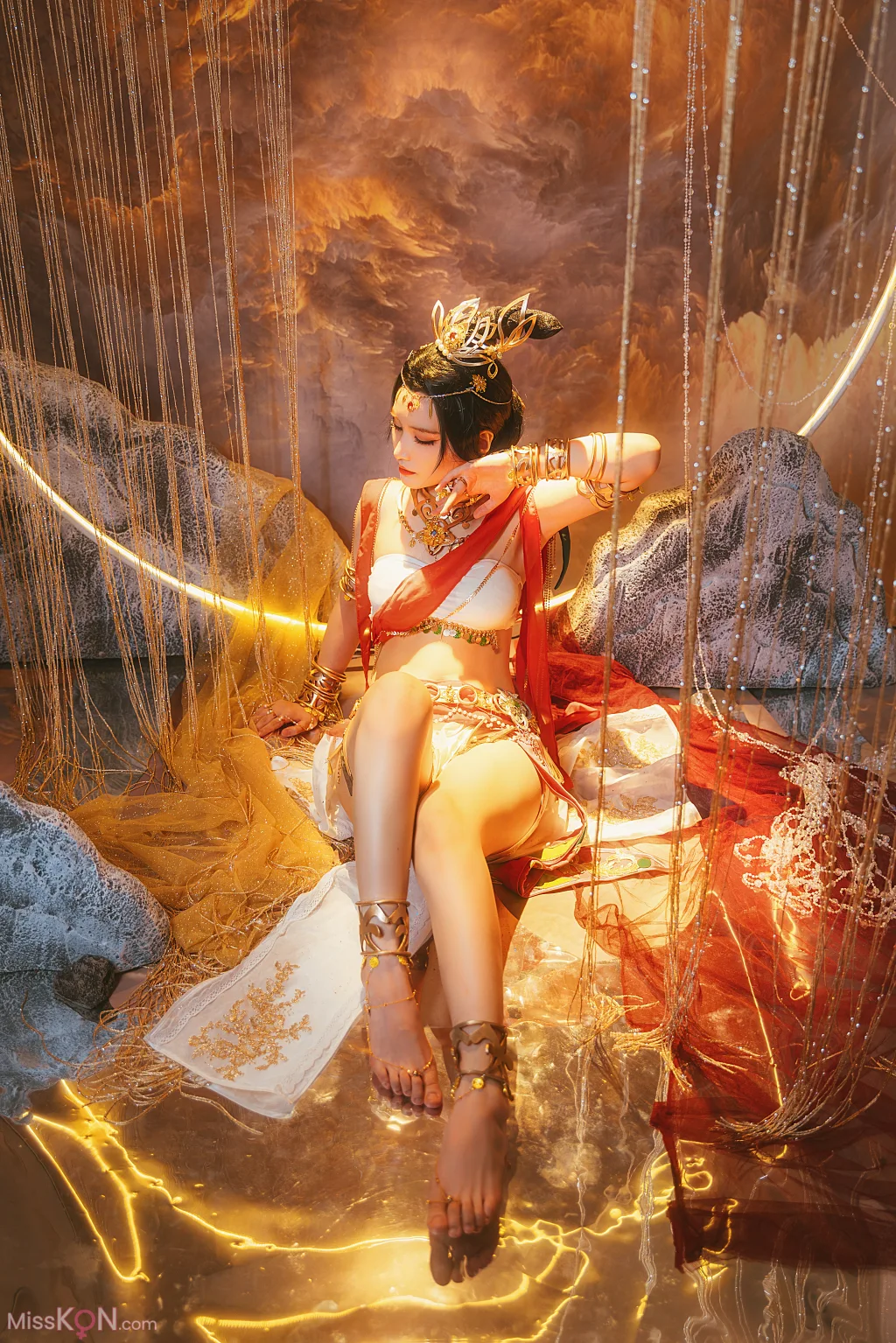 Coser@幼愛Youmeko: 飞天舞姬 (11 photos)