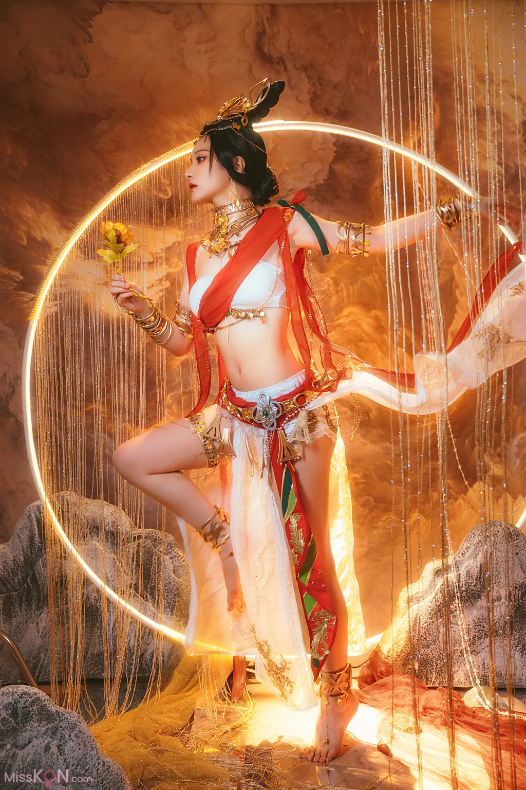 Coser@幼愛Youmeko: 飞天舞姬 (11 photos)