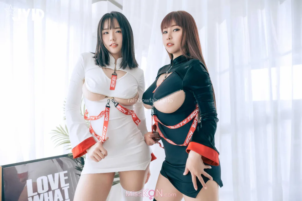 [JVID] Angela寶7 & Lele 樂樂 & 兔比比: 黑白無常の人間求歡性愛之旅🔞最強巨乳的民間傳說😳巨乳被凡人狂搓猛揉影片流出 (230 photos + 1 video)
