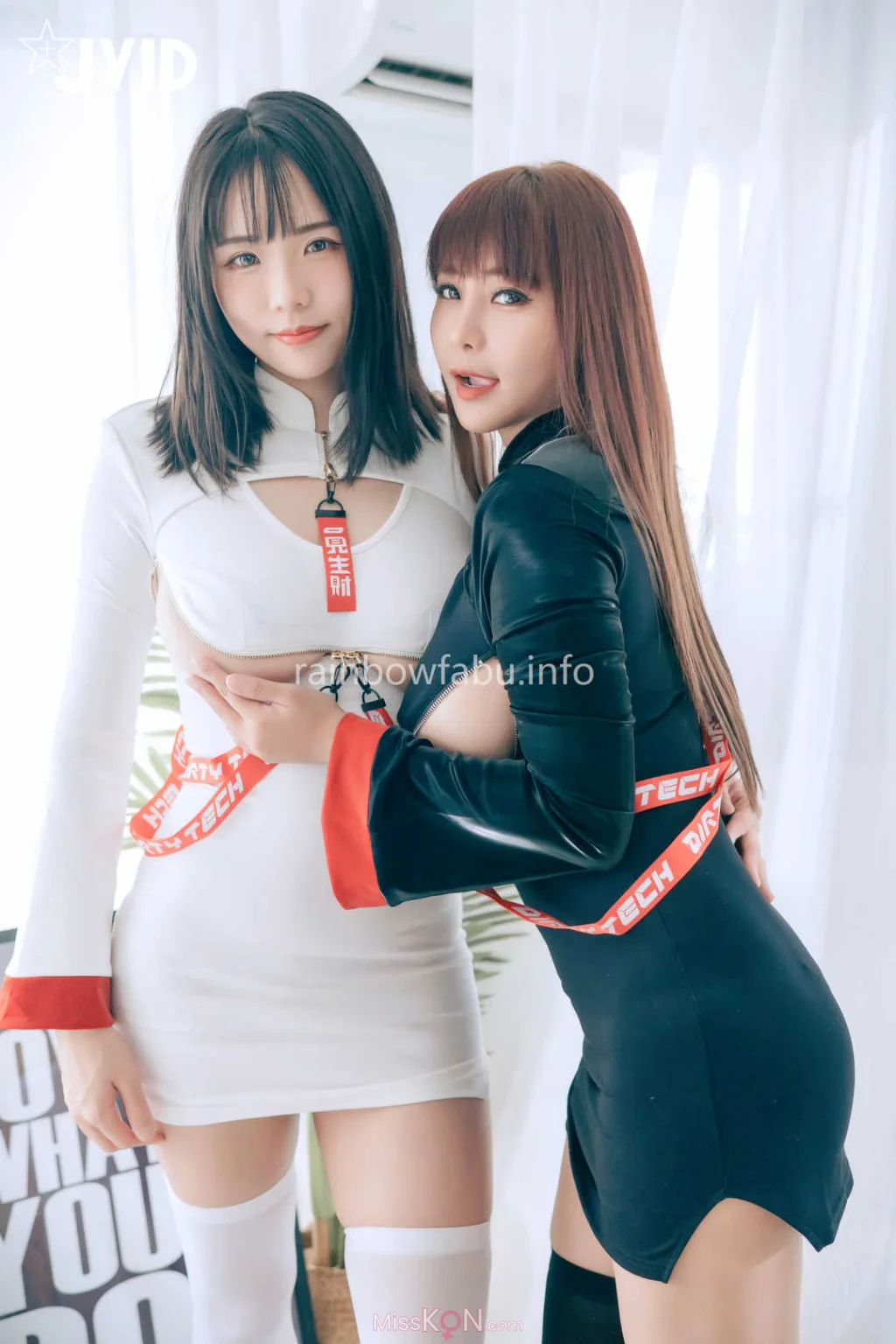 [JVID] Angela寶7 & Lele 樂樂 & 兔比比: 黑白無常の人間求歡性愛之旅🔞最強巨乳的民間傳說😳巨乳被凡人狂搓猛揉影片流出 (230 photos + 1 video)