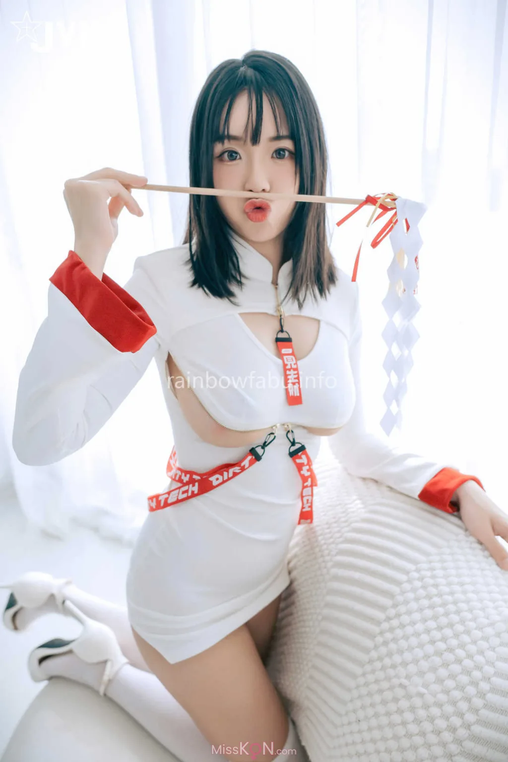 [JVID] Angela寶7 & Lele 樂樂 & 兔比比: 黑白無常の人間求歡性愛之旅🔞最強巨乳的民間傳說😳巨乳被凡人狂搓猛揉影片流出 (230 photos + 1 video) – Page 3