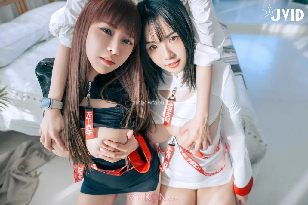 [JVID] Angela寶7 & Lele 樂樂 & 兔比比: 黑白無常の人間求歡性愛之旅🔞最強巨乳的民間傳說😳巨乳被凡人狂搓猛揉影片流出 (230 photos + 1 video) – Page 4
