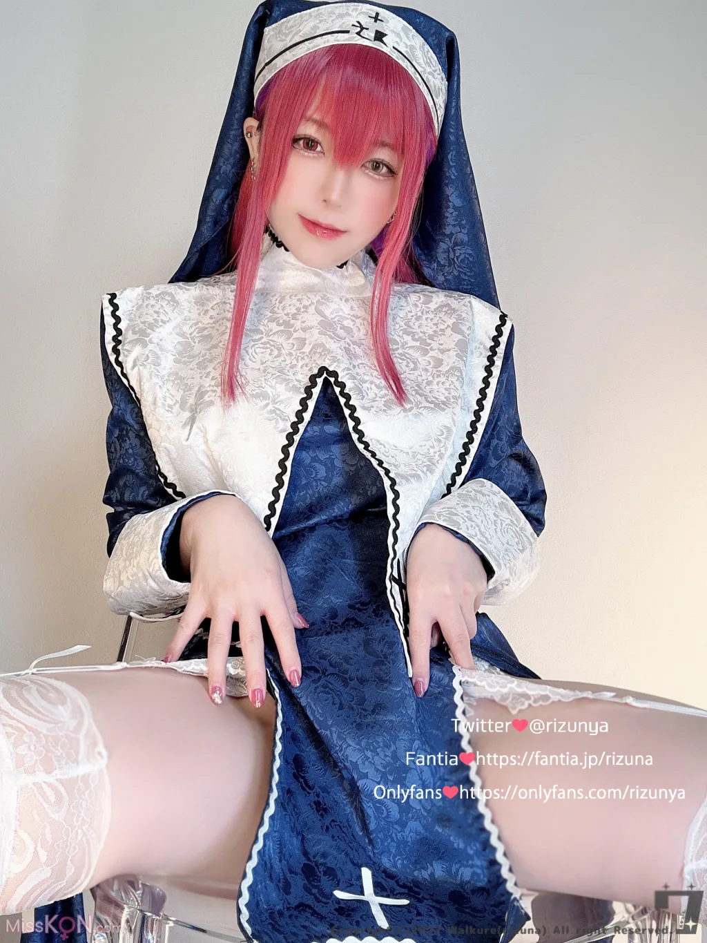 Coser@Rizuna: Hoshou Marine (Hololive) (12 photos + 1 video)
