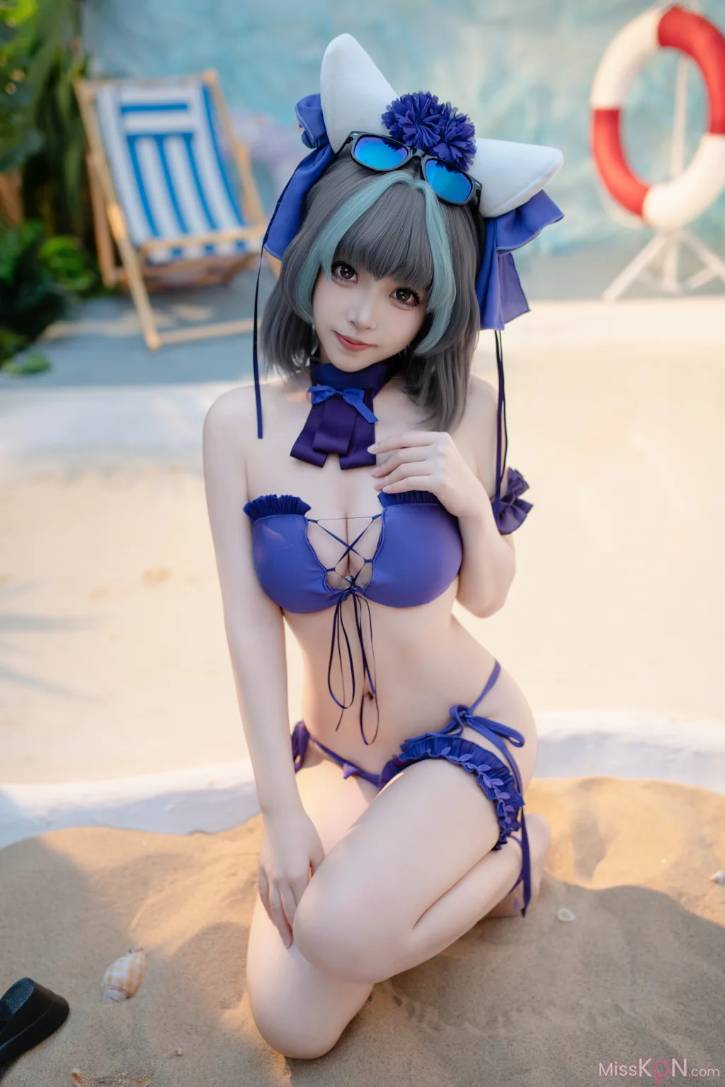 Coser@Bangni邦尼: 泳装柴郡 (86 photos) – Page 2