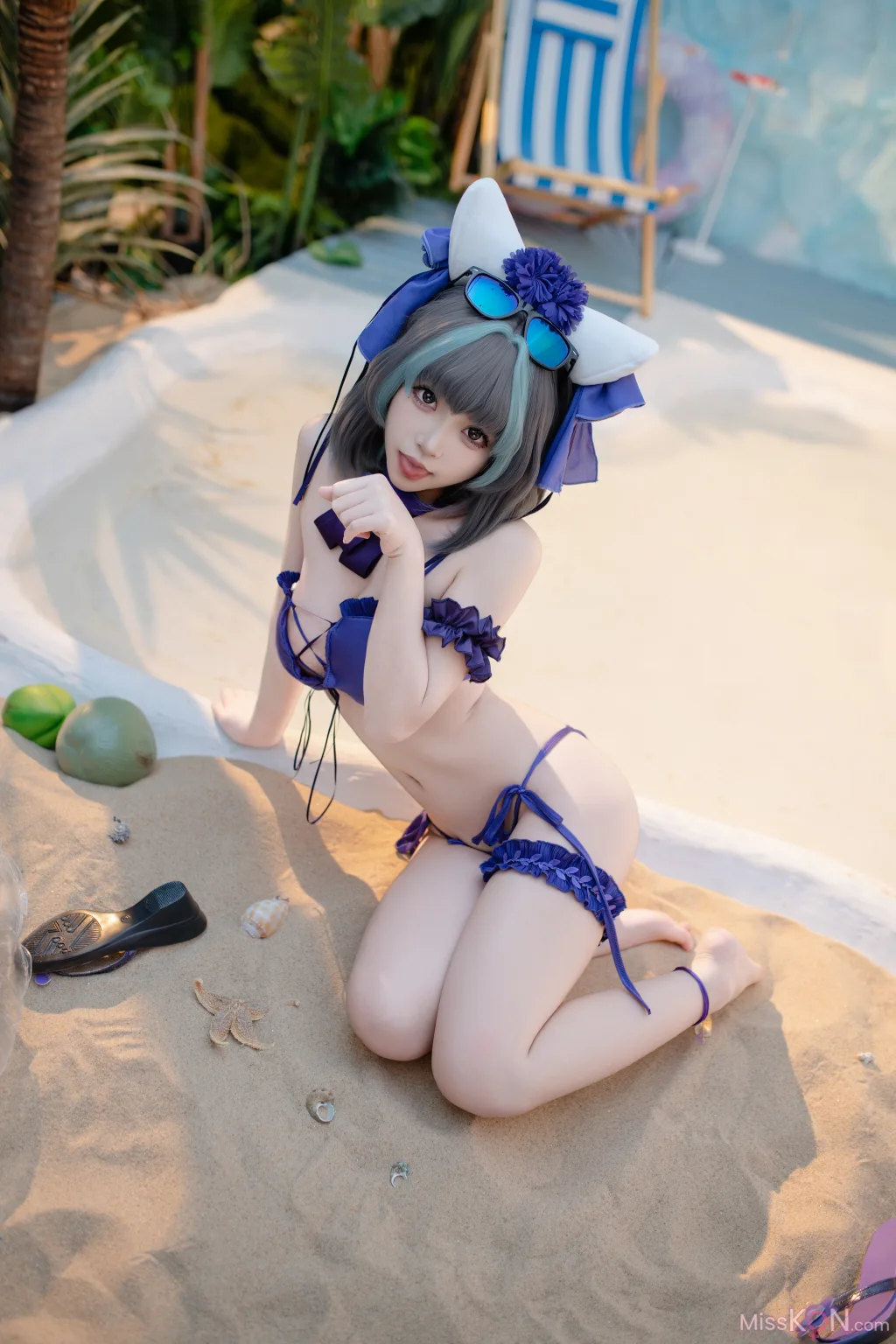 Coser@Bangni邦尼: 泳装柴郡 (86 photos) – Page 2