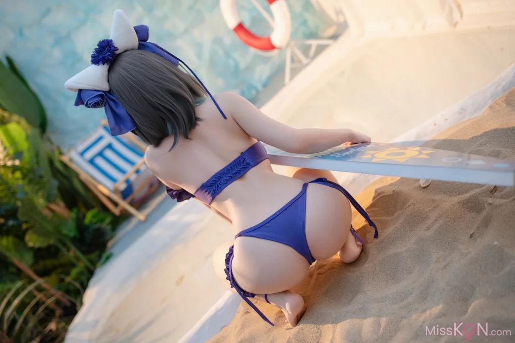 Coser@Bangni邦尼: 泳装柴郡 (86 photos) – Page 2