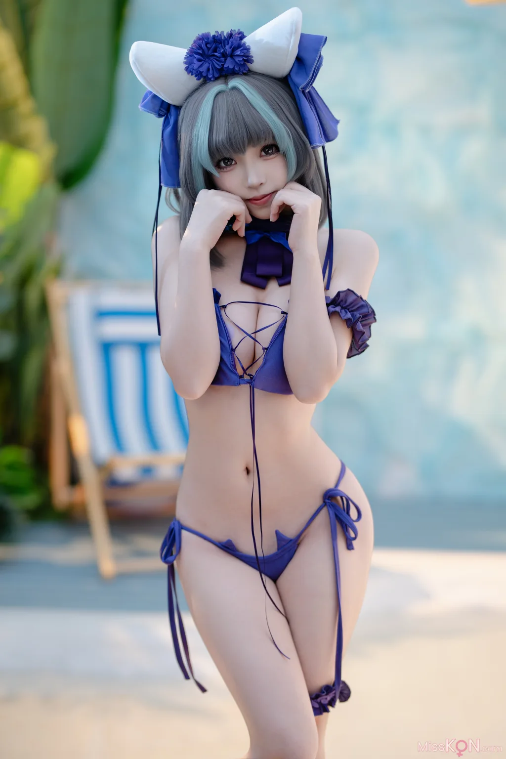 Coser@Bangni邦尼: 泳装柴郡 (86 photos) – Page 3
