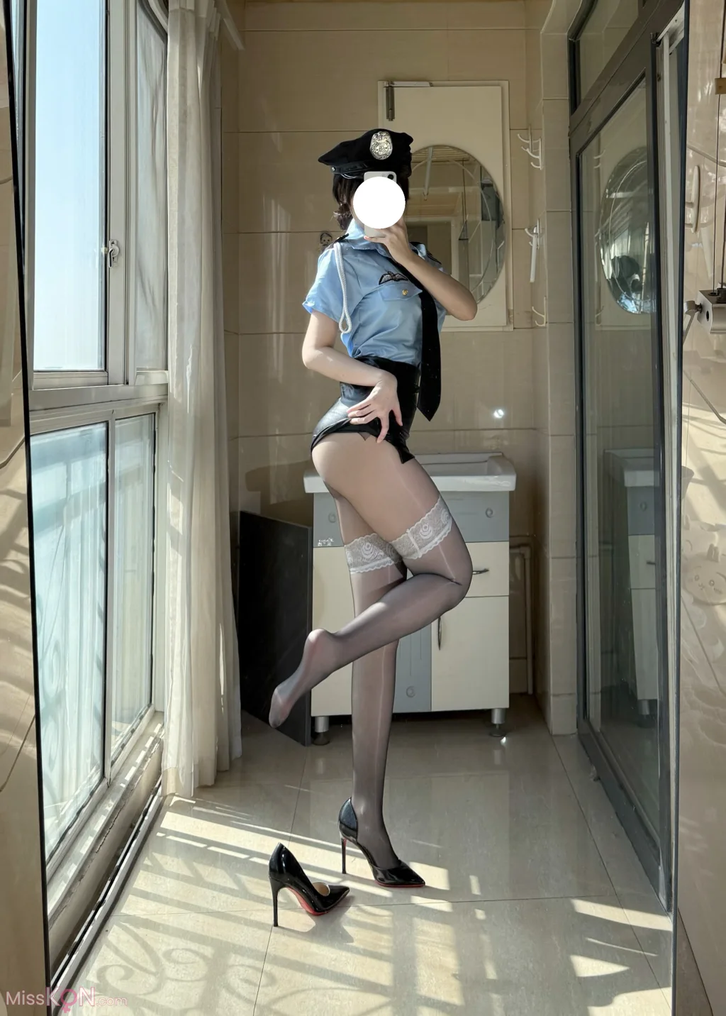 Coser@不可爱羚: 高价定制 女警制服 (48 photos + 8 videos)