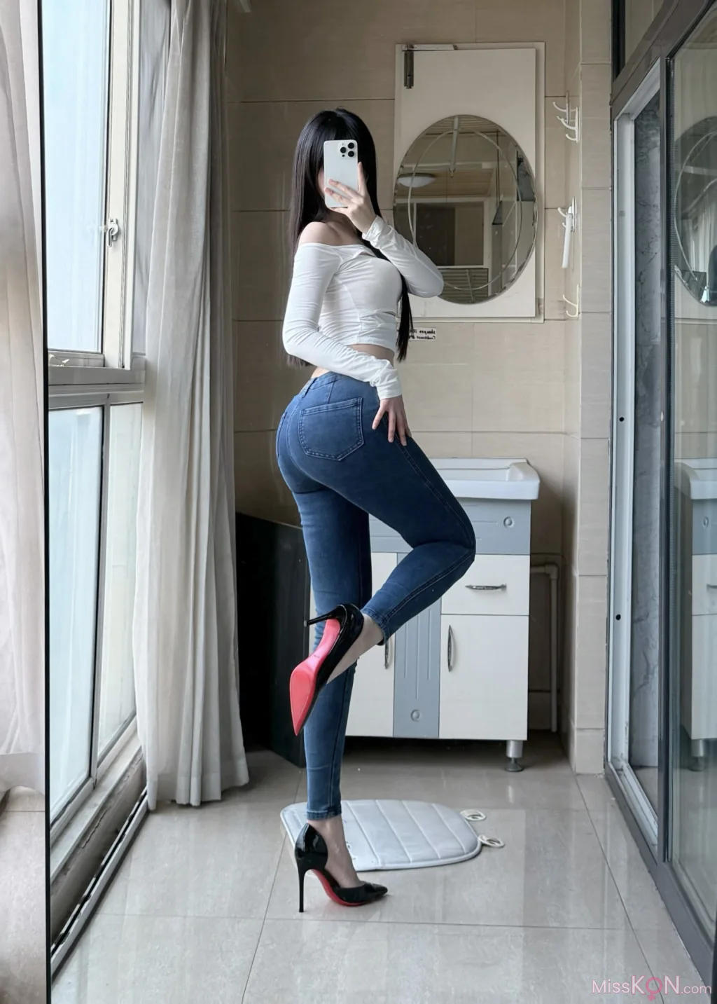 Coser@不可爱羚: 牛仔裤 (28 photos + 7 videos) – Page 3
