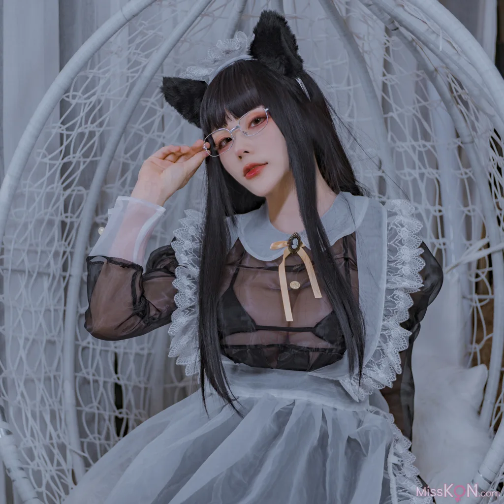 Coser@起司块wii: 会长是女仆大人 (44 photos)