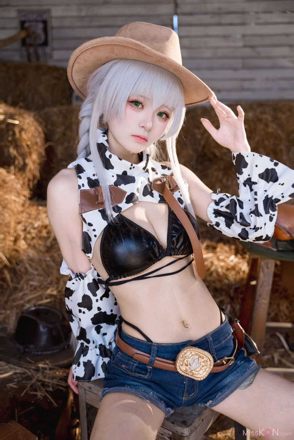 Coser@九柒喵: 碧蓝航线 法戈 纯白热潮 (53 photos) – Page 2