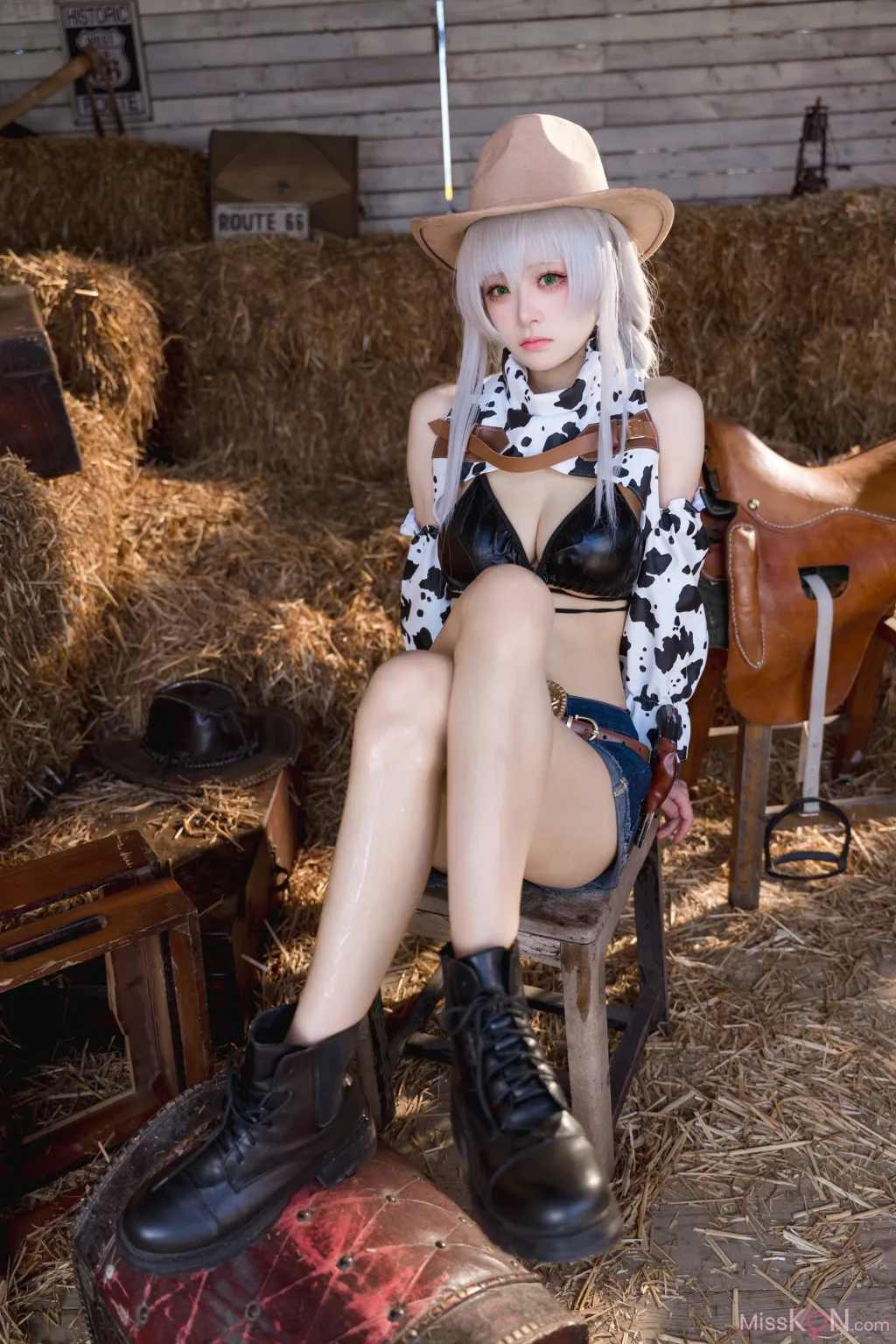 Coser@九柒喵: 碧蓝航线 法戈 纯白热潮 (53 photos) – Page 2