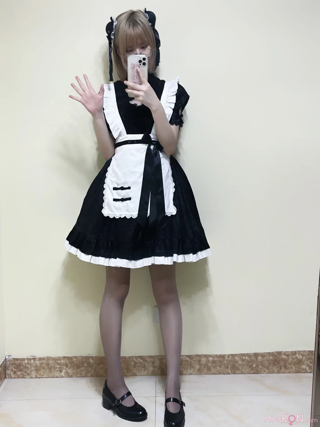Coser@幼愛Youmeko: 女仆中华娘 (27 photos)