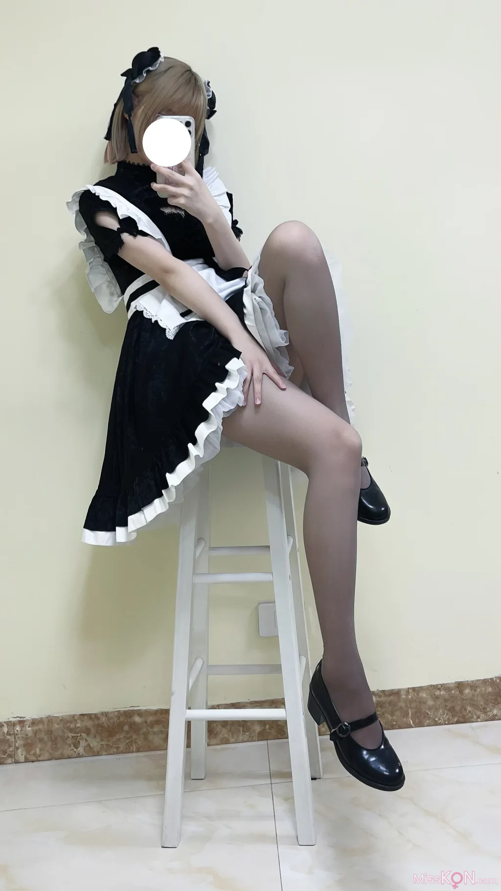 Coser@幼愛Youmeko: 女仆中华娘 (27 photos)