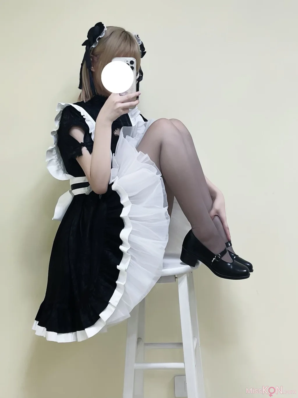 Coser@幼愛Youmeko: 女仆中华娘 (27 photos)