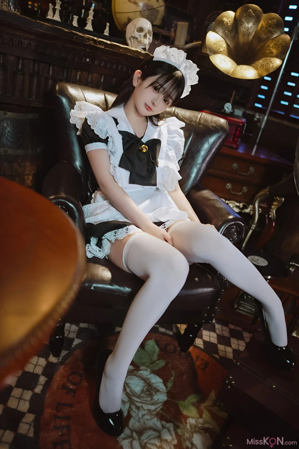 Coser@桜井宁宁: 新符文女仆 (120 photos)