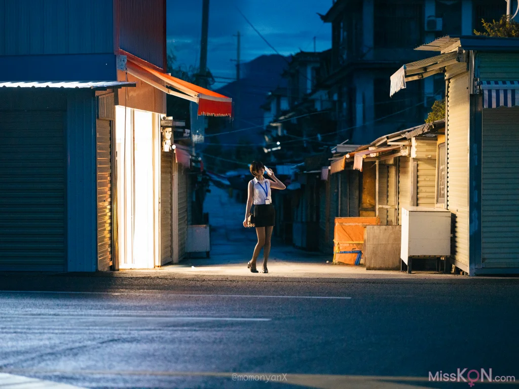 Coser@NAGISA魔物喵: タクシーが来ないOL🚖 (41 photos) – Page 3