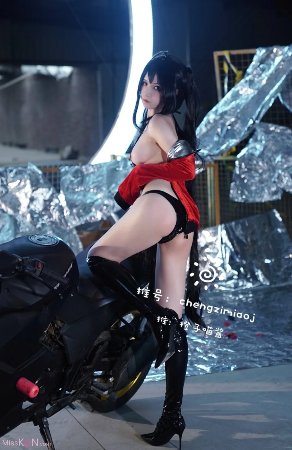 Coser@橙子喵酱: Azur Lane – 太后赛车女王 (23 photos + 2 videos) – Page 2