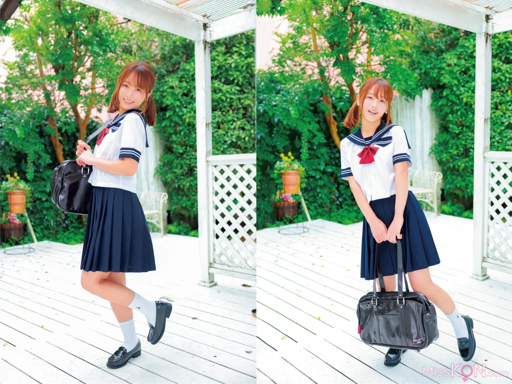 [JP] いくみ (193iKkyu3): アサ芸Secret！デジタル写真集 姉セーラースペシャル いくみ ふたりだけの秘密だよ (37 photos)